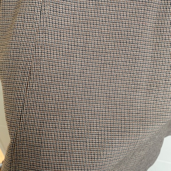 Zara Houndstooth Long Sleeve Mini Dress - Picture 5 of 6